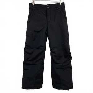 Slalom Black Snow Pants | Boys 14 Regular Snow Pants Nylon/Polyester